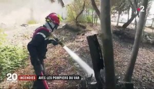 Incendie : les pompiers du Gard toujours sur le qui-vive