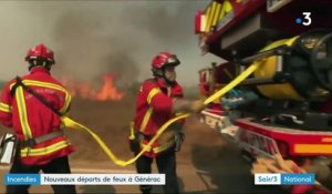 Incendies : de nouveaux départs de feu à Générac