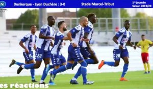 Réactions USLD-Lyon Duchère (J1)