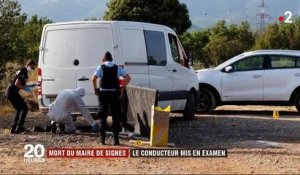 Var : le conducteur mis en examen après la mort du maire de Signes