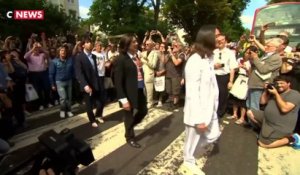 Les fans des Beatles fêtent les 50 ans de la photo d'Abbey Road