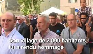 Emotion aux obsèques du maire de Signes