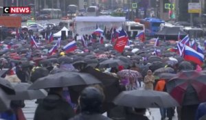 Mobilisation record à Moscou