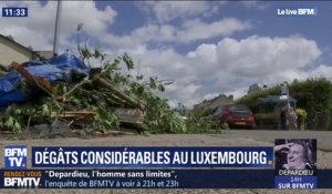 Luxembourg: après la tornade, la commune de Bascharage constate les dégâts