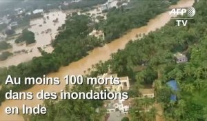 Mousson en Inde: des inondations font au moins 100 morts