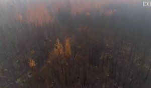 Le terrible incendie en Sibérie