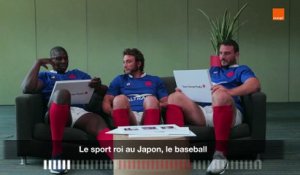How Japanese Are You - Camara-Médard-Picamoles - Team Orange Rugby