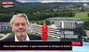 Alain Delon hospitalisé : à quoi ressemble sa clinique en Suisse ? (vidéo)