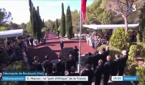 Débarquement de Provence : Emmanuel Macron rend hommage aux vétérans