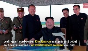 Corée du Nord : deux nouveaux tirs de « projectiles non identifiés »
