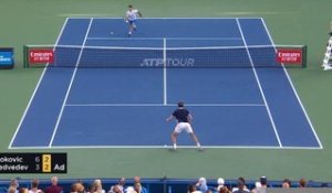 Cincinnati - Medvedev crée la sensation contre Djokovic