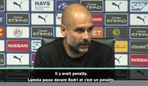 2e j. - Guardiola : "Le VAR prenait un café"