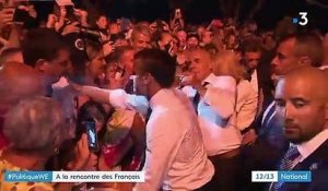 Emmanuel Macron évoque les "moments difficiles de division" et de "violence" des derniers mois