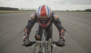 Flashé à 280 km/h sur son vélo : record battu pour Neil Campbell