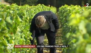 États-Unis : des vins français taxés à 100% ?