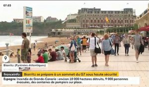 Les inquiétudes sur la sécurité du G7 à Biarritz