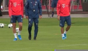 Bayern - Premier entraînement pour Cuisance et Coutinho