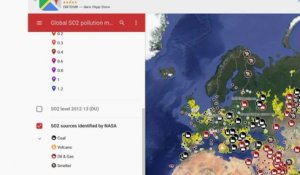 Greenpece dévoile une carte interactive de la pollution atmosphérique