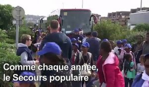 A Deauville, des enfants défavorisés goûtent aux vacances
