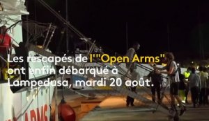 En pleine Méditerranée, la longue attente des rescapés de l'"Ocean Viking"