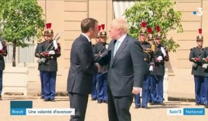 Brexit : Macron et Johnson veulent trouver une solution