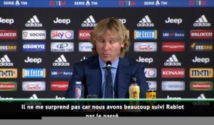 Juventus - Nedved: "Rabiot sera un joueur important"