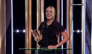 Margot Robbie représente Brad Pitt, meilleur acteur dans un second rôle  - BAFTAs 2020