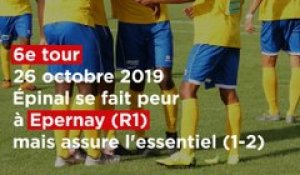 Coupe de France : le parcours du SAS Epinal en 120 secondes