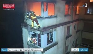 Paris : un an après, les rescapés de l'incendie de la rue Erlanger se recueillent