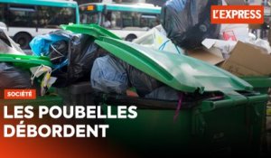 Grève des éboueurs : les poubelles débordent à Paris