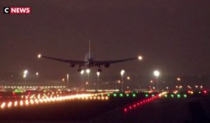 Un avion d'Air Canada atterrit en urgence à Madrid, après cinq heures de survol de la ville