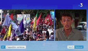 Biarritz : l'opposition au G7 réduite à peu de chagrin