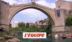 Rhiannan Iffland sacrée à Mostar - Adrénaline - Plongeon extrême