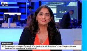 Regardez le lancement du "23h", qui remplace le "Soir 3", diffusé hier soir sur la chaîne Franceinfo et présenté par Patricia Loison - VIDEO