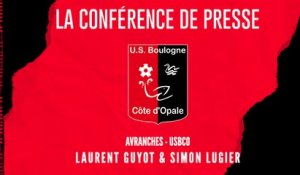 [NATIONAL] J5 Conférence de presse avant match Avranches - USBCO