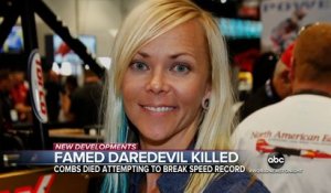 La pilote automobile Jessi Combs, considérée comme "la plus rapide du monde", se tue dans un accident en tentant de battre son propre record