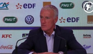 Didier Deschamps justifie les choix Ikoné et Laporte