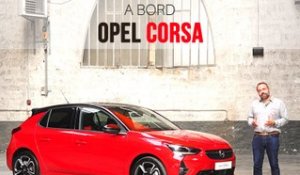 A bord de l'Opel Corsa (2019)