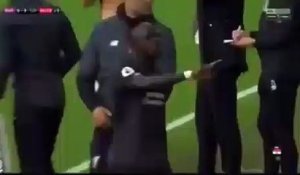 Regardez l'action de Mohamed Salah qui a énervé Sadio Mané