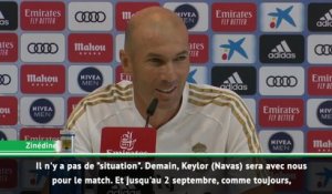 Real - Zidane : "Navas sera avec nous pour Villarreal"