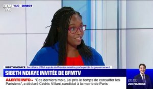 "Je suis déçue par le choix qu'il fait." Sibeth Ndiaye réagit à la candidature de Cédric Villani à la mairie de Paris