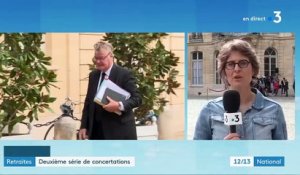 Retraites : deuxième série de concertations entre le gouvernement et les partenaires sociaux