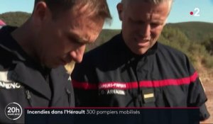 Hérault : 300 pompiers mobilisés contre le feu