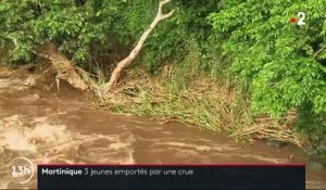 Martinique : trois jeunes emportés par la crue d'une rivière