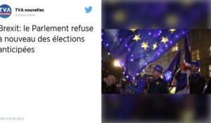 Brexit : Le Parlement britannique rejette à nouveau la demande d’élections anticipées