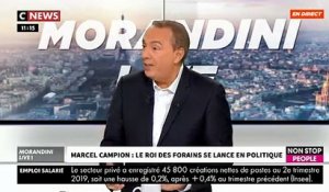 Marcel Campion dans "Morandini Live": "Je suis boycotté par tous les médias qui ne me donnent pas la parole" - VIDEO