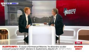 Adrien Quatennens rappelle que La France insoumise "est opposée à la GPA pour des raisons de marchandisation potentielle du corps"