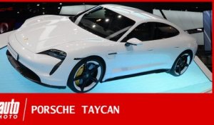 Salon de Francfort : la Porsche Taycan électrise les foules