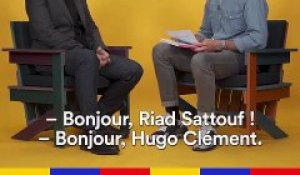 L'auteur de BD Riad Sattouf répond aux questions d’Hugo Clément