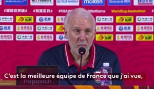 Gregg Popovich : "C'est la meilleure équipe de France que j'ai vue"